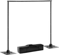 Heavy Duty Pipe and Drape Frame Kit 10X10Ft Adjustable Height/Width Photography