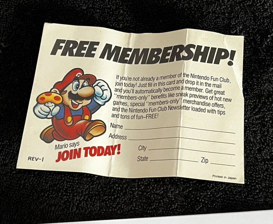 1987 MIKE TYSON PUNCH-OUT • WORKS w/VTG BOX & INSERTS • VINTAGE NES VIDEO GAMES - Image 4 of 4