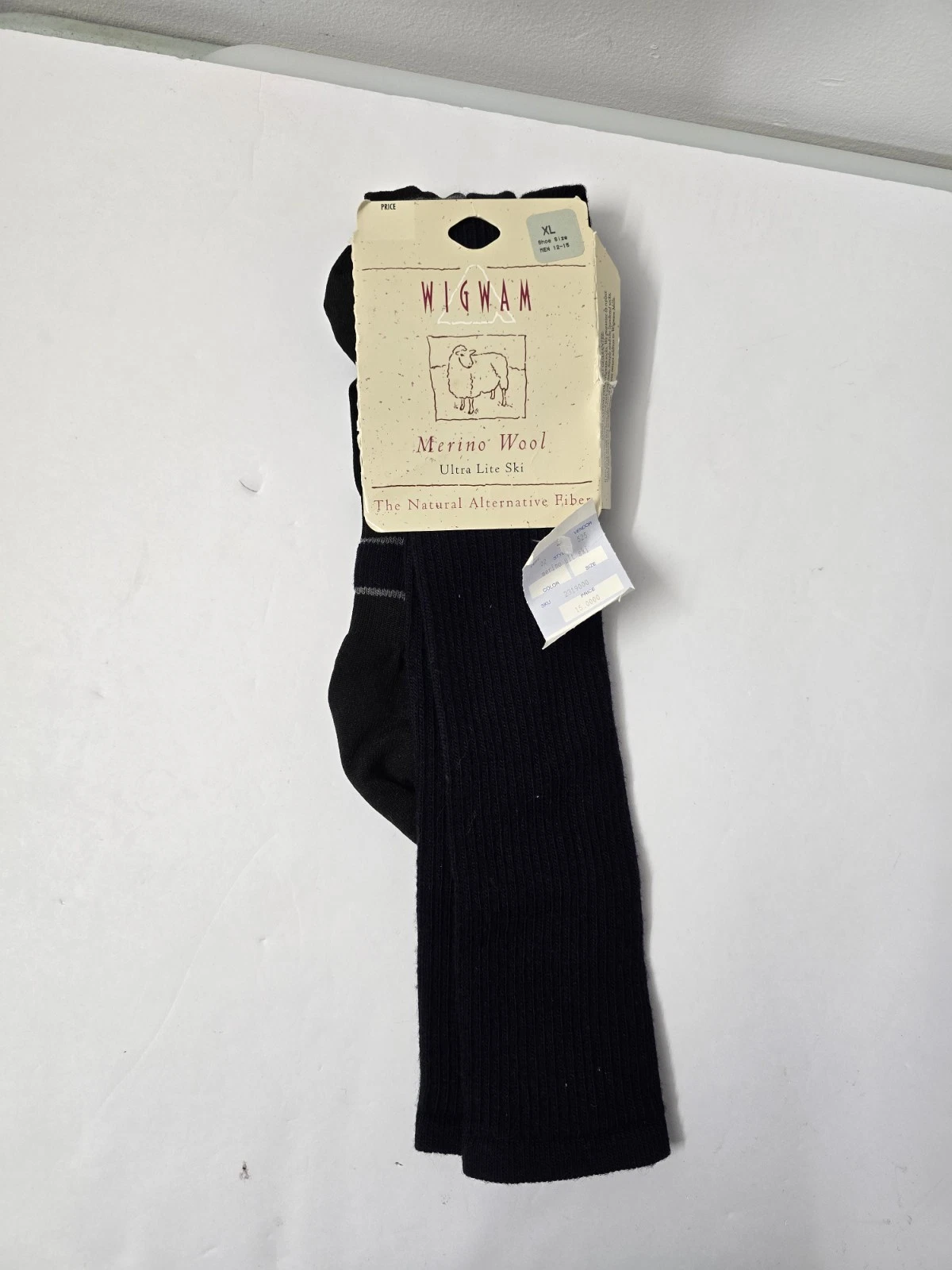 VTG Wigman Merino Wool Ultra Lite Ski Socks XL