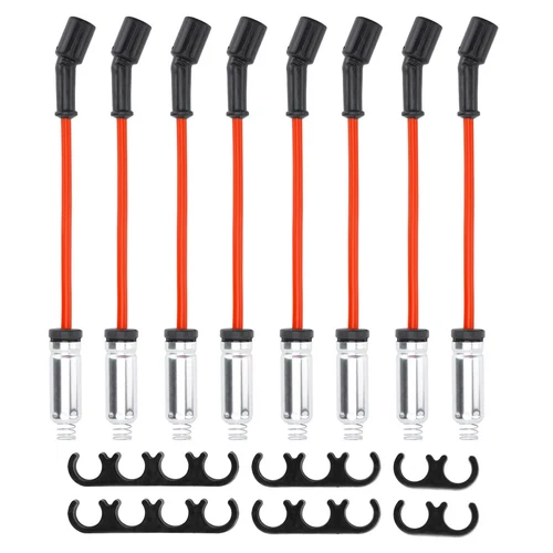 8Pack Ignition Coil+Spark Plug+Wire Set For Chevy Silverado 1500 GMC Tahoe UF742 - Bild 19 von 24