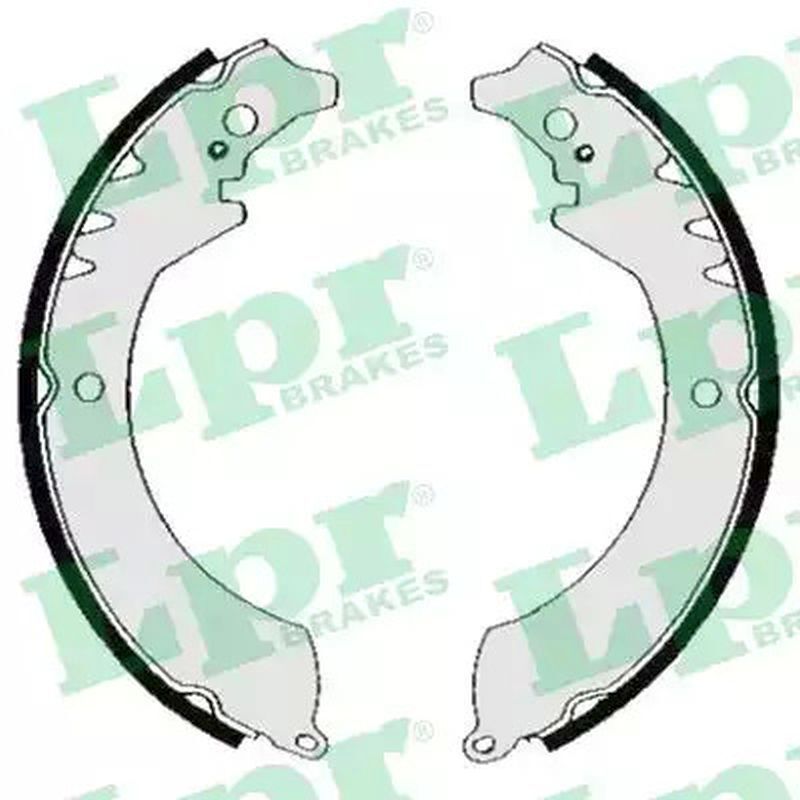 ORIGINAL® Lpr Bremsbackensatz Hinten Daihatsu Feroza Hard Top