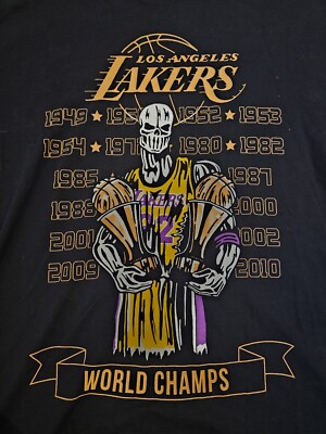 Warren Lotas LA Lakers Basketball World Champs Long Sleeve T-Shirt