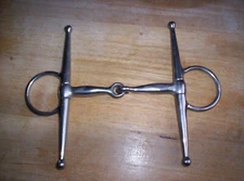 Used Stainless Full Cheek Snaffle  4 3/4" Mouth  7" Shanks