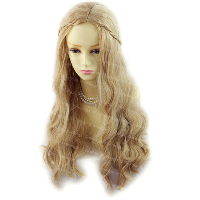 Wiwigs lang hübsch wellig blond Mix Haut Top Damen Perücke