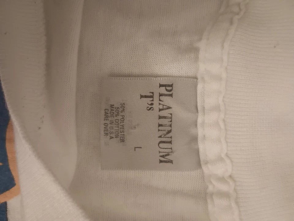 Винтажная футболка Indy Super Pull 1991 Trac Race одинарный шов мужская размер L - Изображение 2 из 4