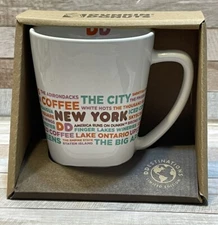 NEW Dunkin Donuts Destinations Mug 12 oz NEW YORK 2016 Limited Edition Coffee