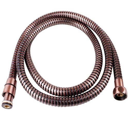 Tubo flessibile per doccia, 170 cm, 1,7 m, in rame anticato, retrò, tubo (Y9o)