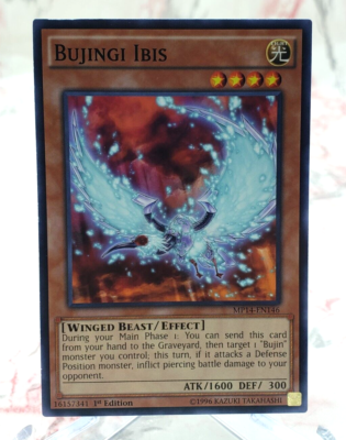 yugioh 2014 mega tin card list Yugioh Bujingi Ibis MP14-EN146 Common 2014 Mega-Tins - LP