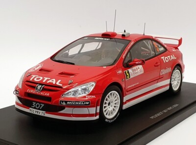 2004 PEUGEMOT307 AUOTart製 1/18 Gronholm Autoart 1/18 - 80455 - Peugeot 307 WRC 2004 #5 Monte Carlo