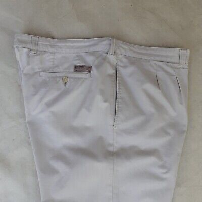Burberry London Chino Pants Men's EU 60 Off White Nova Check Burberry London Chino Pants Men's EU 60 Off White Nova Check