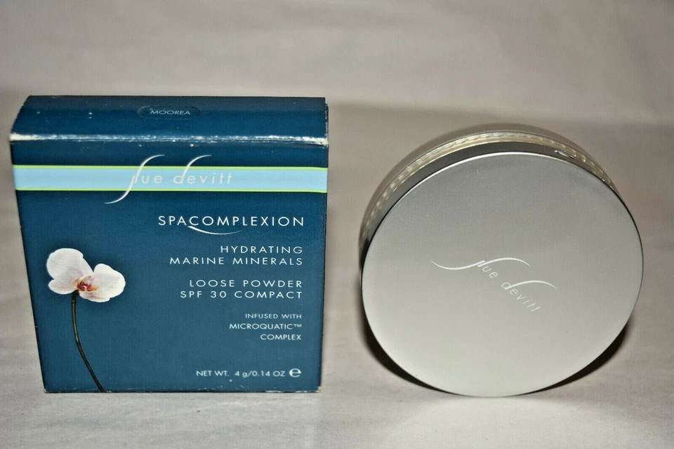 2X Sue Devitt Marine minerals Loose Powder SPF 30 Compact Moorea Sealed  - Image 3 of 3