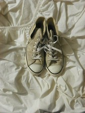 CONVERSE ALL STAR CHUCK TAYLOR MID ZIP / LACE UP SNEAKERS JUNIORS YOUTH SIZE 5