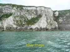 Photo 6x4 Cliffs near Dykes End Bempton Seen from the Yorkshire Belle tri c2013