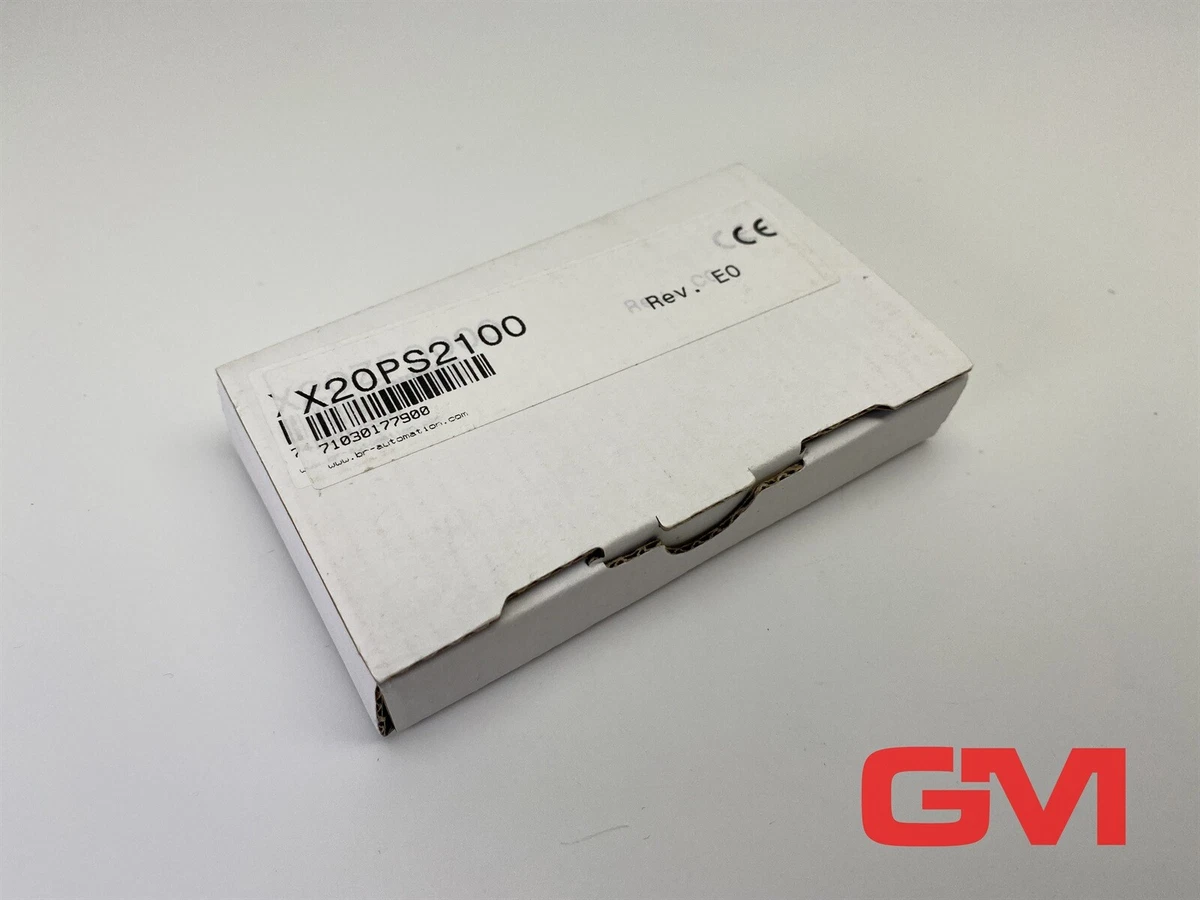 Bu0026R Unit X20PS2100 Power Supply Modules X20 PS2100 Revision E0 | eBay