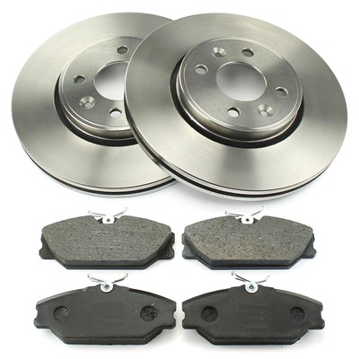 ATE BREMSSCHEIBEN 280mm BELÄGE VORNE RENAULT MEGANE I LAGUNA I SCENIC CLIO II