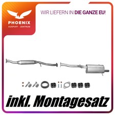 für Subaru Impreza 1.5 AWD (ab 2006) Auspuffanlage Mittel+Endschalldämpfer
