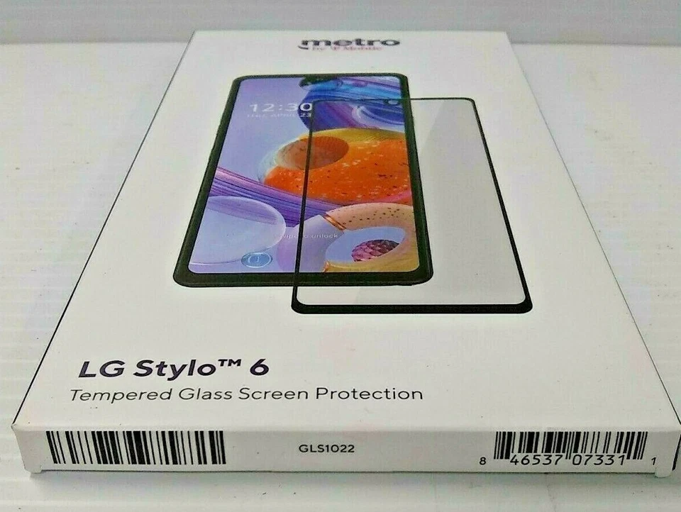Metro T-Mobile LG Stylo 6 Tempered Glass Screen Protector - NEW GLS1022 (W2-2) - Image 3 of 3