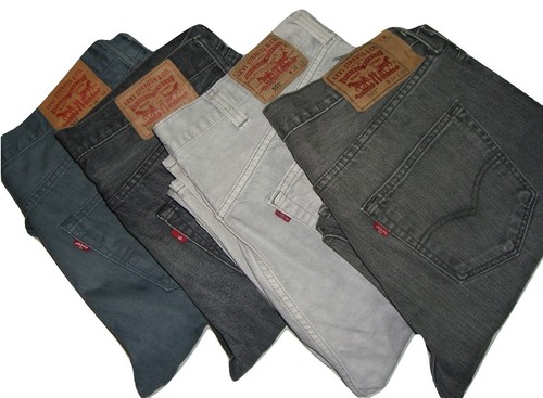 Pantalón vaquero para hombre Levis 501 Gris W30 W32 W34 W36 W38 W40 | eBay