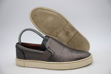 Frye Ivy Slip Sneaker Pewter Leather Slip On Size Women s Size 6.5 3471198-PEW
