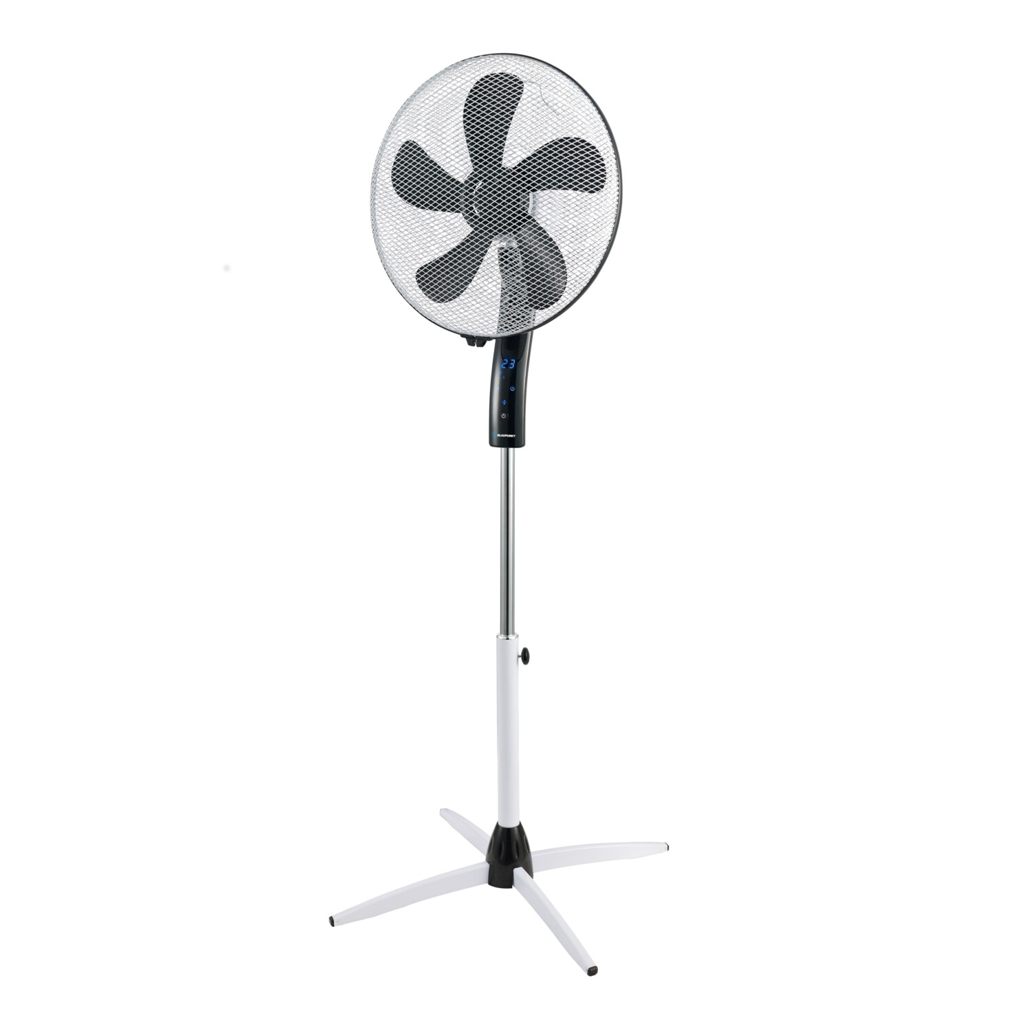 Ventilateur sur pied contre la chaleur étouffante avec écran et télécommande 40cm