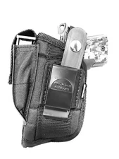 Kimber Micro 9 with Laser Pro-Tech Outdoors Black Nylon OWB Nylon Gun Holster