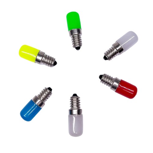 2W Refrigerator LED Lamp Light Bulb E14 E12 Green Indicator 220V Ac Freezer 20W - Picture 3 of 12