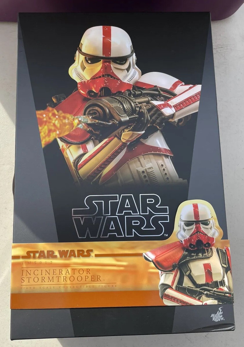 Hot Toys TMS012 THE MANDALORIAN 1/6 INCINERATOR STORMTROOPER NEW