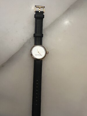 NEW Marc Jacobs The Round Watch Women's Rose Gold/Silver