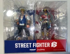 Street Fighter 6 C.E. Luke and Kimberly Statues, Mad Gear Box, Artbook, Stickers