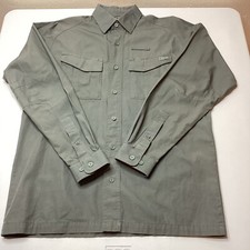 BlackHawk Warrior Wear Tactical Shirt Olive Green Long Sleeve Men M Mediumweight