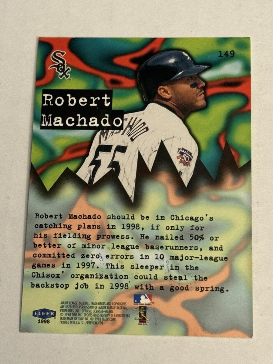 Robert Machado 1998 Fleer Sports Illustrated Authentic Signed