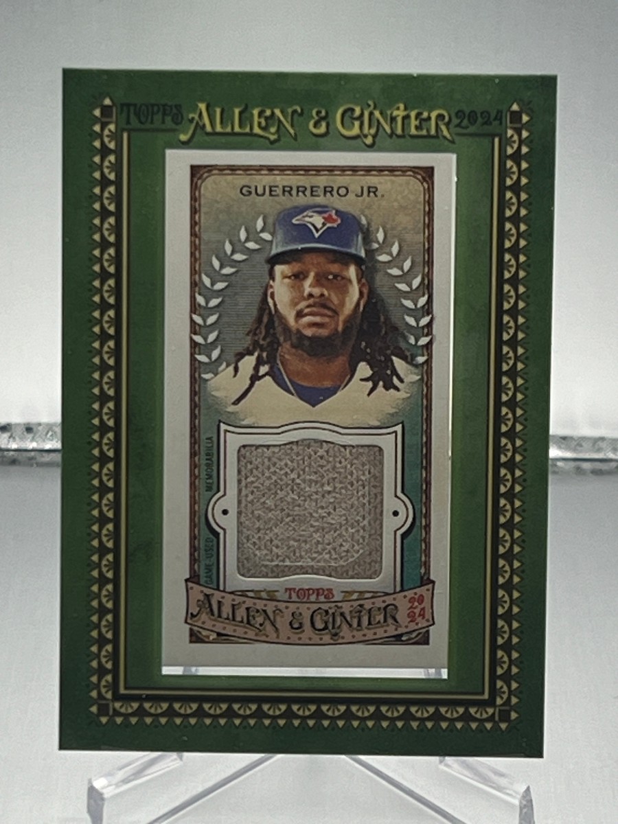 2024 Topps Allen & Ginter VLADIMIR GUERRERO JR. Framed Mini Relic