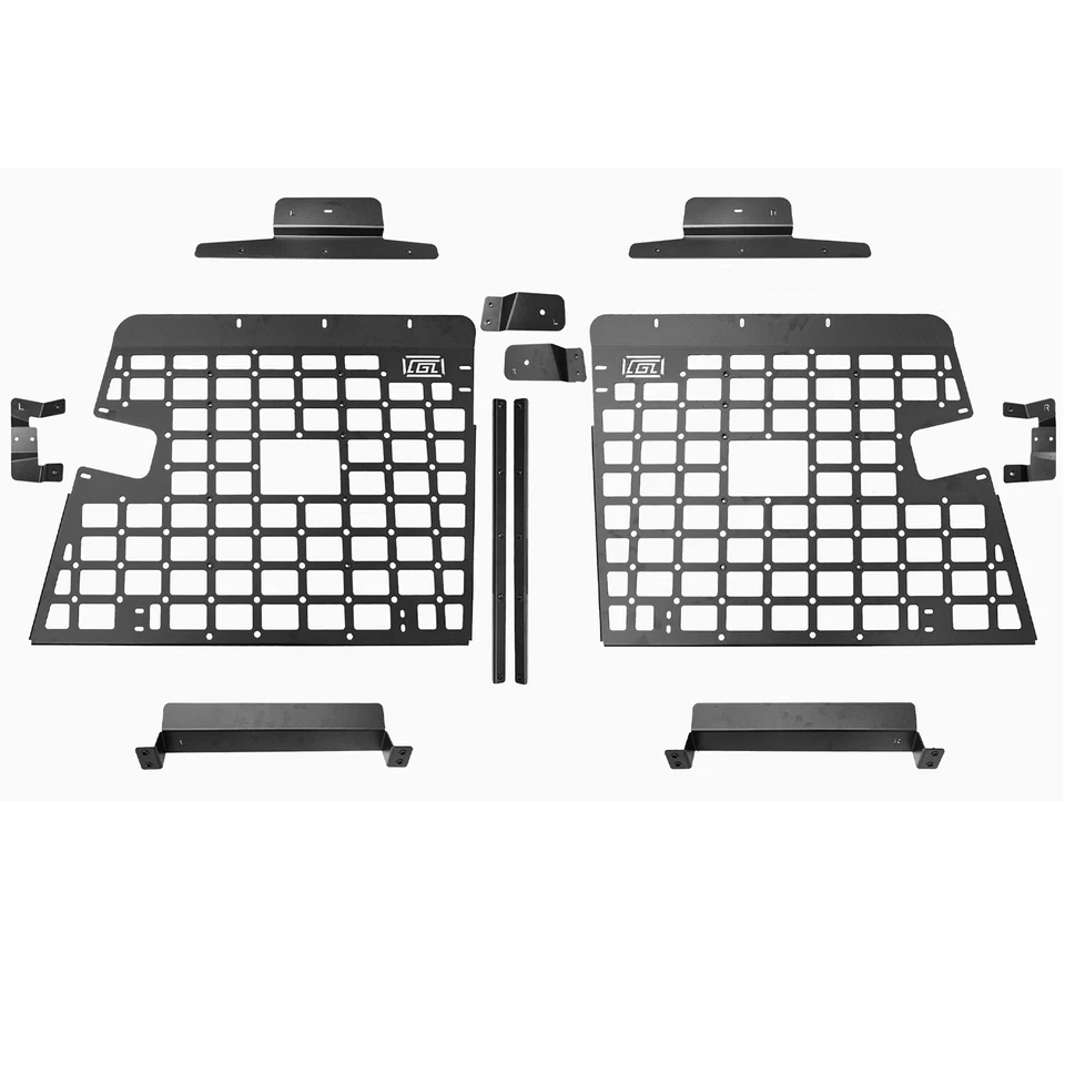 Organizador de maletero con panel de almacenamiento Molle para Toyota Land Cruiser 76 LC76 07-25 Foto 2 de 4