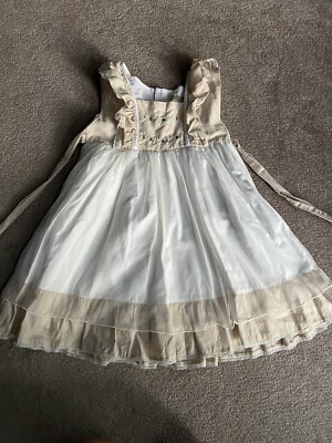 Well Dressed Wolf Christmas Dress Oh Holy Night Size 6 Girls HTF