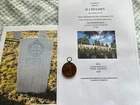 WW1 Medal Hughes DOW Died Casualty Rifle Brigade Aldershot Military Cemetery