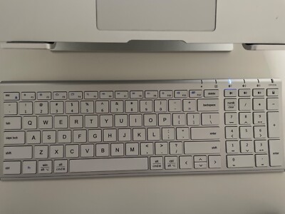 iClever BK10 Bluetooth Keyboard, Multi Device Keyboard Rechargeable Bluetooth...