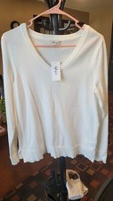 Style  Co Sweater NWT Womens Size M - Winter White - Rayon - 39.50 New