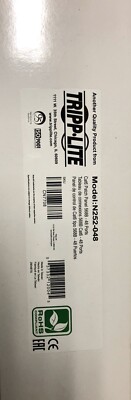 Tripp Lite N252-048 48 port CAT6 patch panel 2U - NEW 