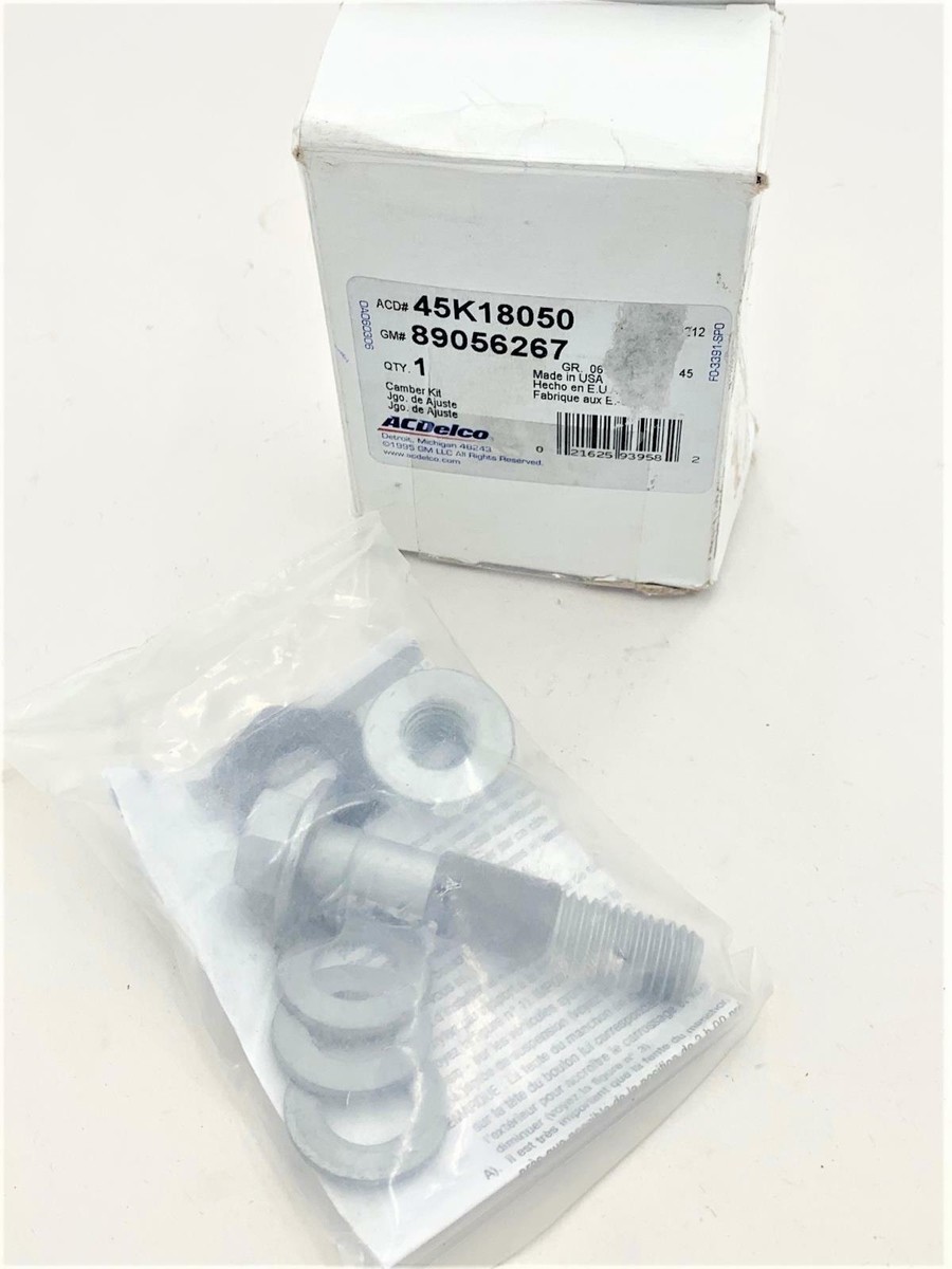 ACDelco Professional 45K18051 Camber Bolt Kit With Hardware - Premium Alignment Component