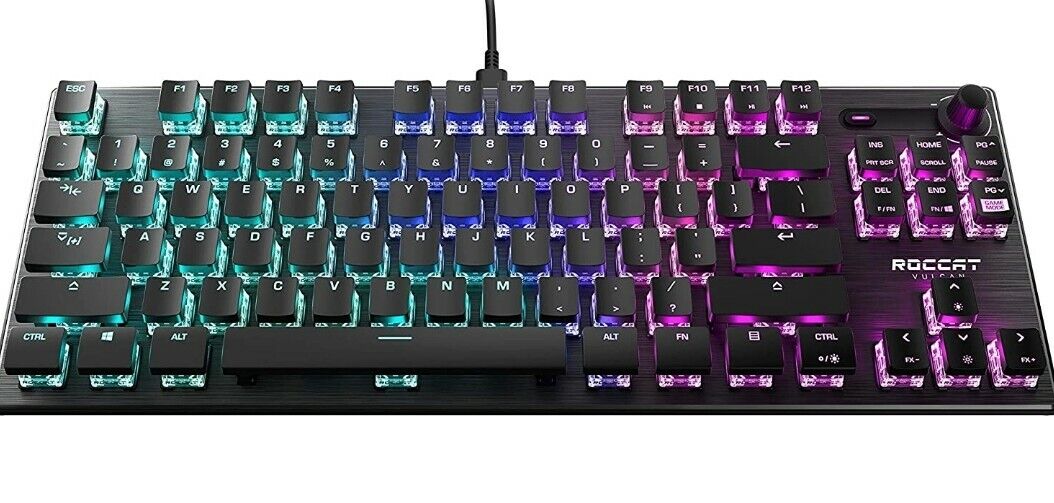 ROCCAT Vulcan TKL Linear PC Gaming Keyboard - Black NEW in Box