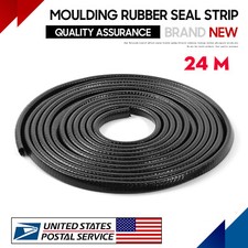 Car Door Edge Trim Lock Guard Moulding Rubber Seal Strip Protector Universal