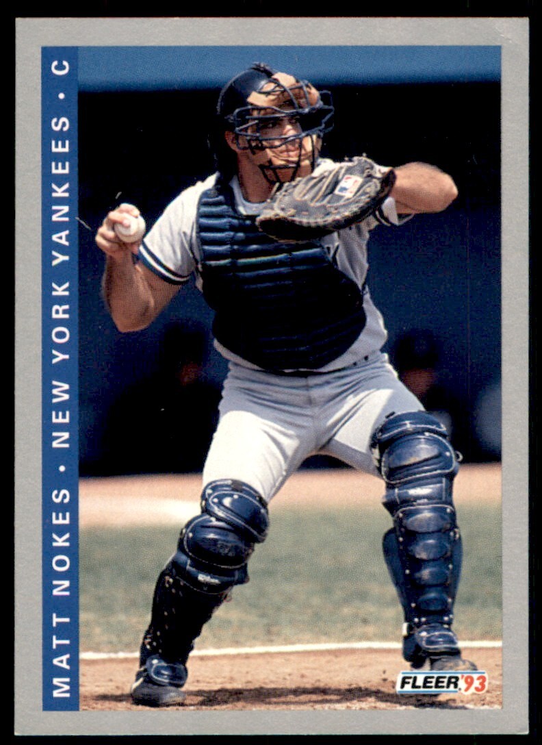 1993 Fleer #283 Matt Nokes