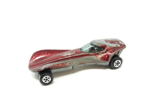 Vintage Johnny Lightning Topper Stiletto Red 1:64 Diecast Loose (1) - Picture 1 of 4