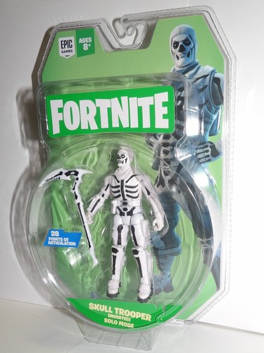 Figura de acción Fortnite Solo Mode Skull Trooper (invertido) 4" Jazwares 2020 NUEVO - Imagen 2 de 7