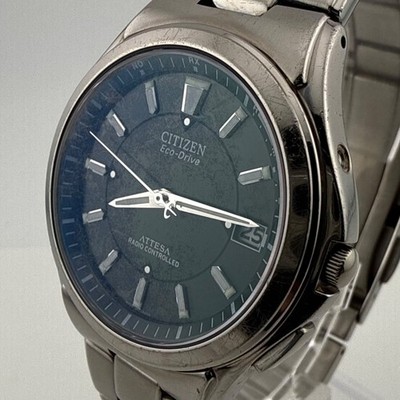 Citizen ATTESA H110-T011331 Analog Solar Mens Wristwatch surface haze