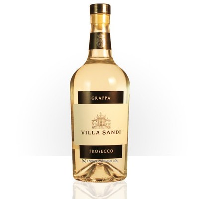 (1L=EUR45.57) Villa Sandi Grappa di Prosecco 0.70  Liter
