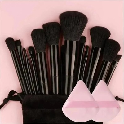 Professional Makeup Brush Set - Soft Fluffy Cosmetic Brushes for Foundation, Pow