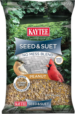 Kaytee Seed & Suet No Mess Peanut 10 Pounds, 10 Pound (Pack of 1)