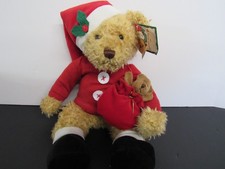 Vintage Russ Berrie Sammy Santa Christmas Avon Bear w/ Tag 13"