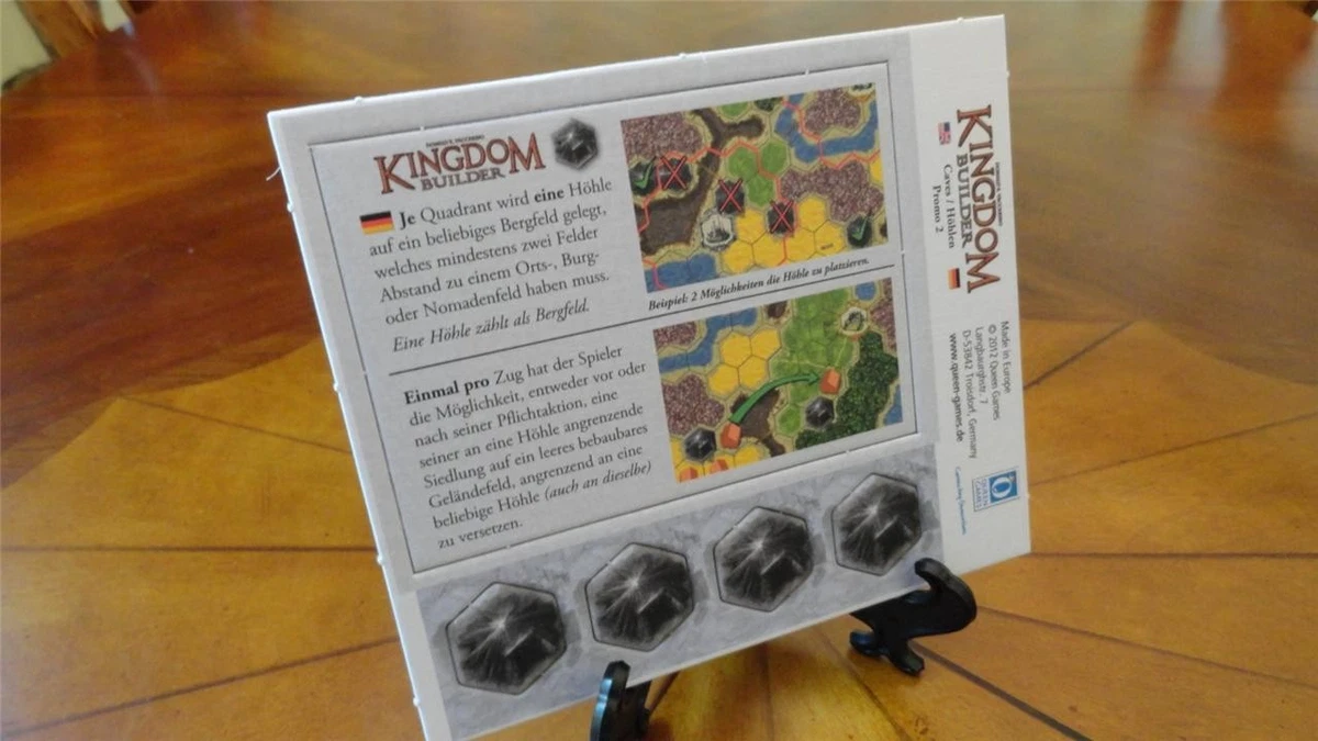 Kingdom Builder gioco da tavolo di strategia di Queen Games dal 2012